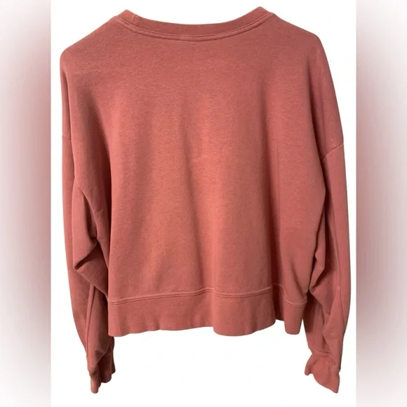 Nike pink sweatshirt medium cropped top - Picture 4 of 9